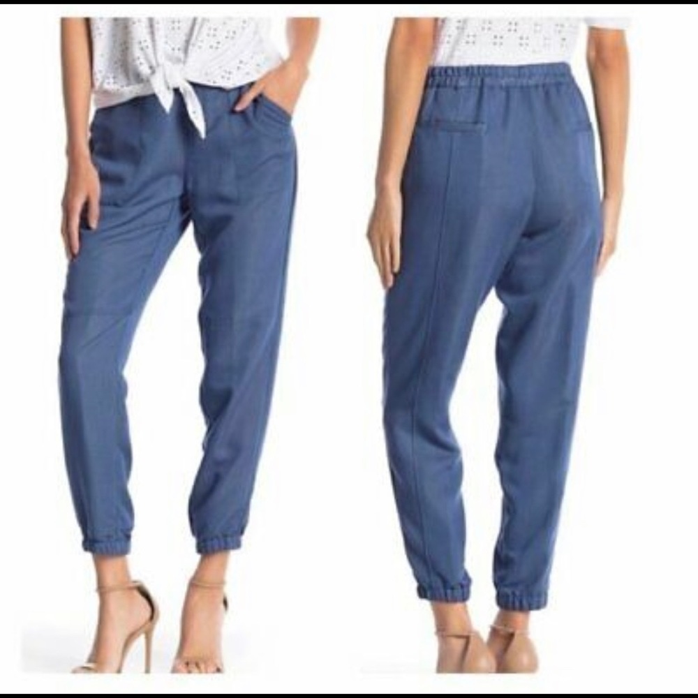 Nanette Lapore Medium Blue Spring Fling Pants.